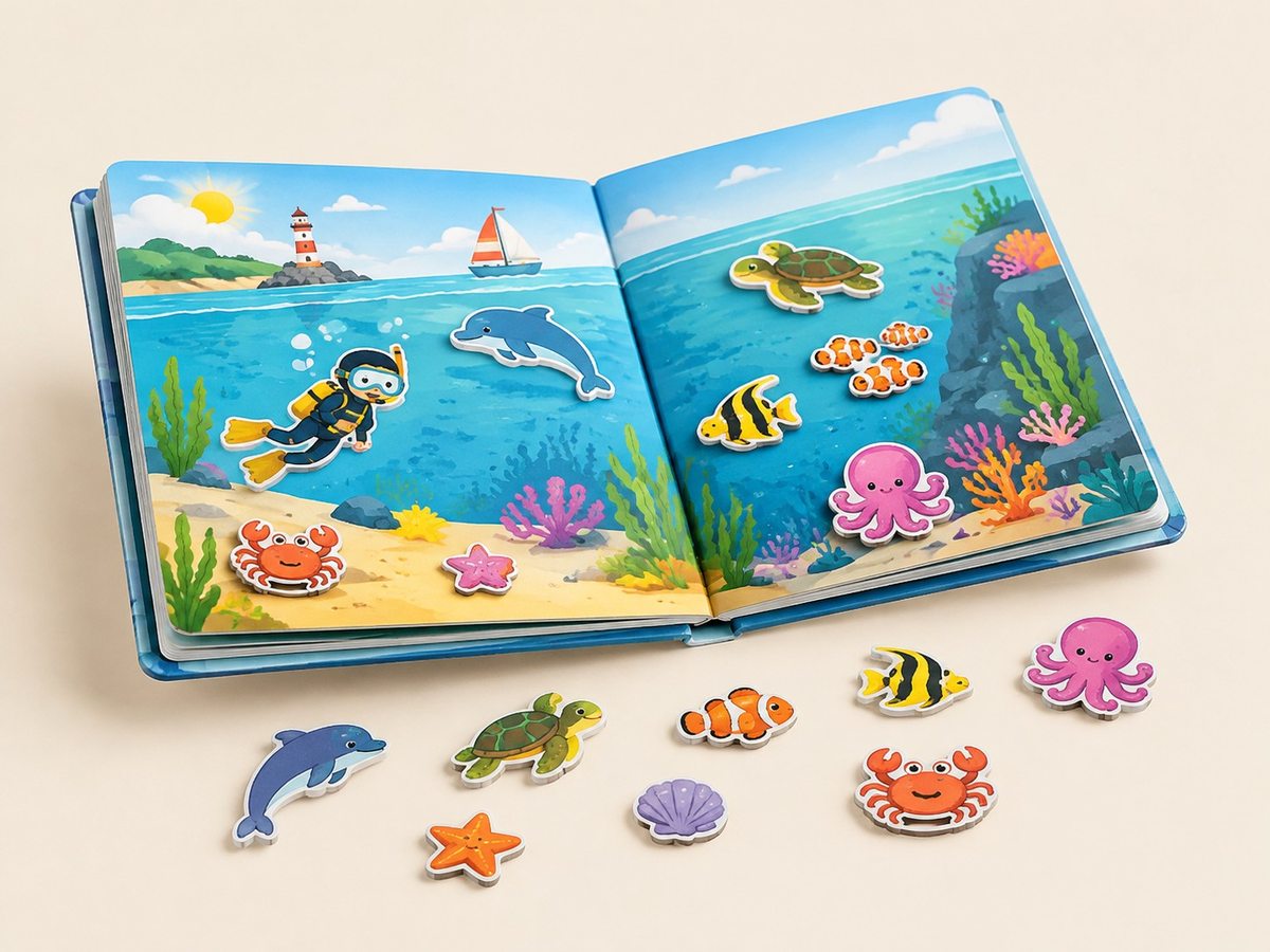 Magnet & Toy Book