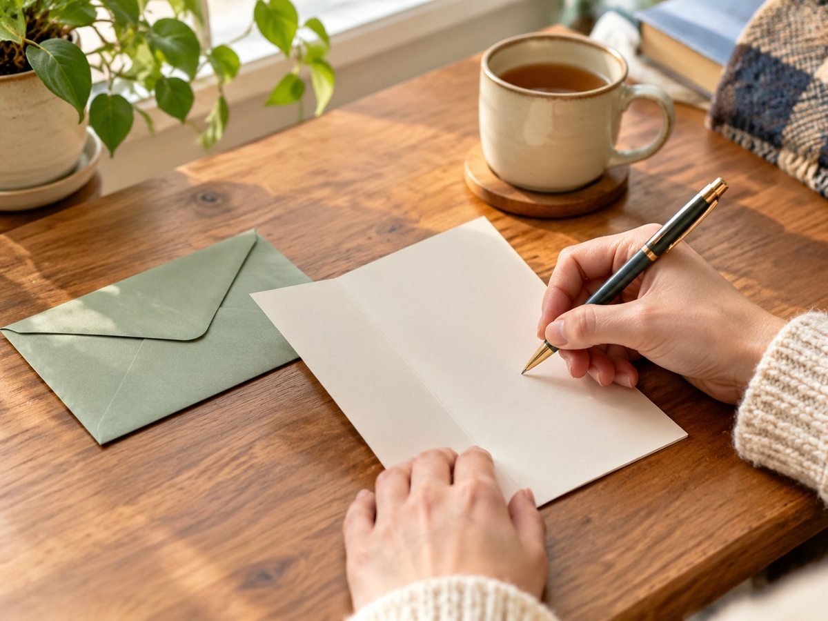 Custom Greeting Card Printing in real use