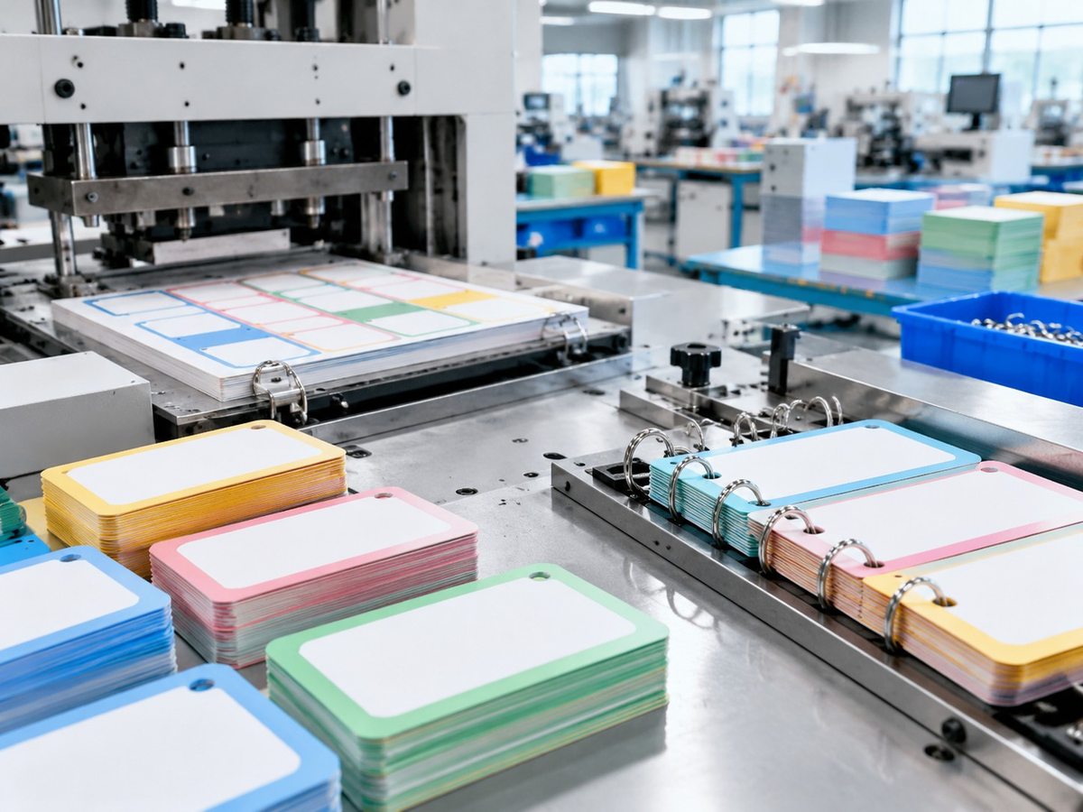 Flash Card & Tear-off Card Printing production details