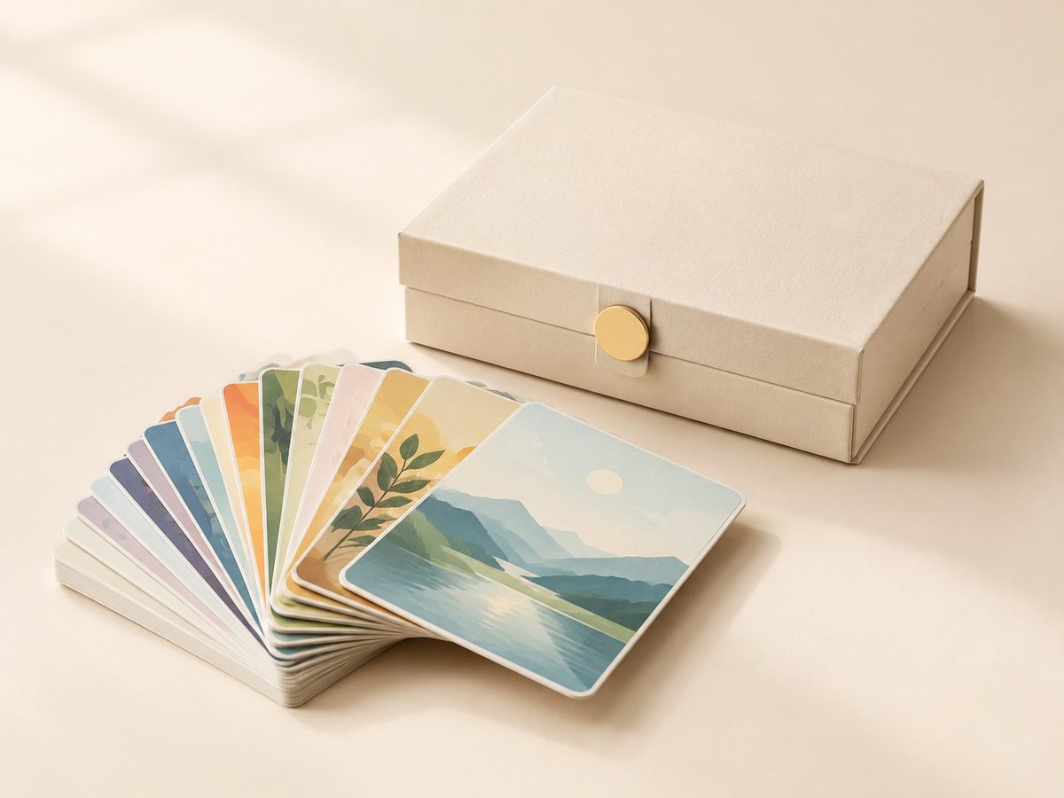 Couple Conversation Deck + Keepsake Box