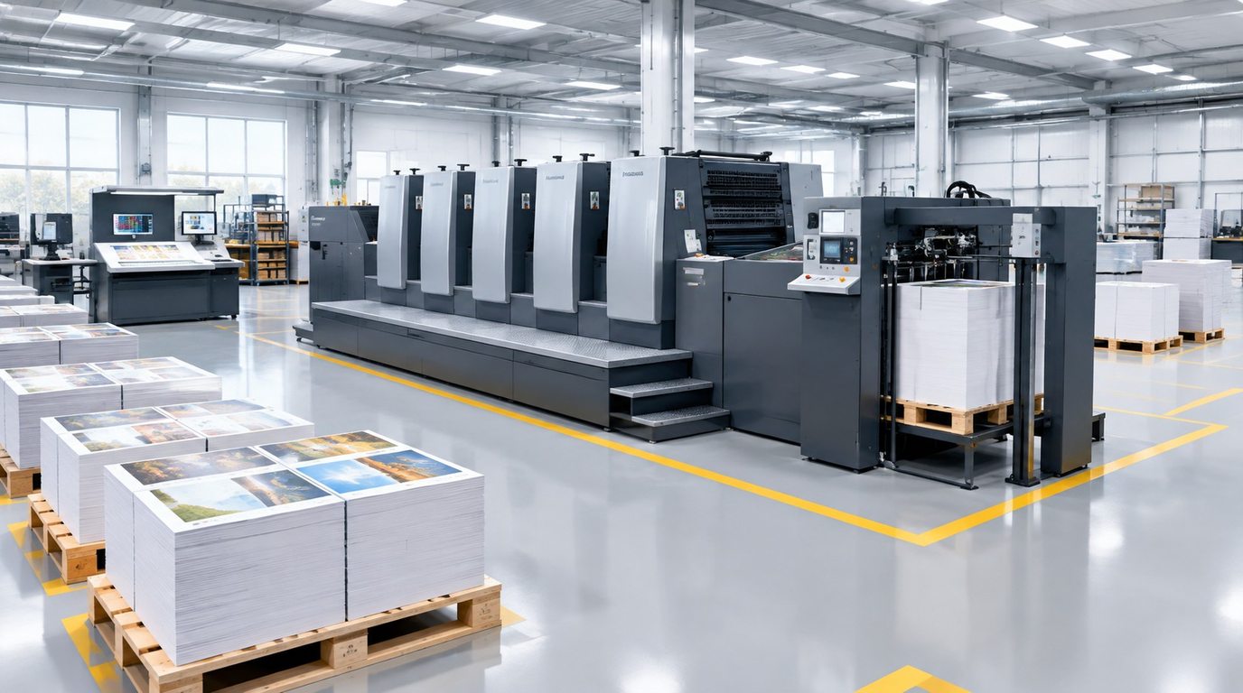 Inside the Vlikestar printing factory