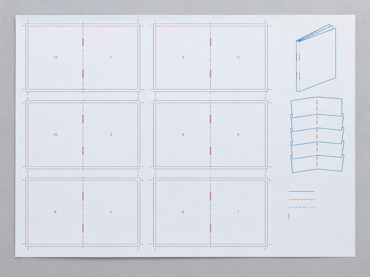 Saddle Stitch Booklet template